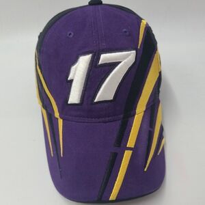 Matt Kenseth Hat Adjustable Chase Purple Black NASCAR Racing #17 Crown Royal Men